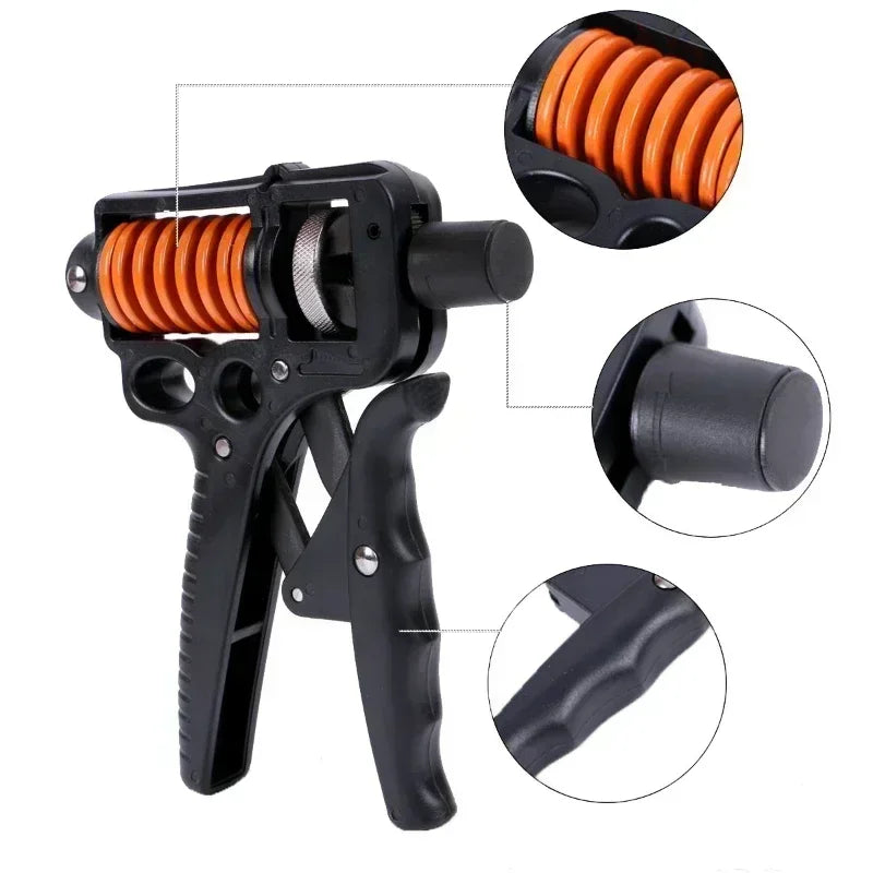 5-165Kg Hand Grip Professional Arm Finger Massager Expander Hand Rehabilitation Exercise Fitness Training Wrist Gripper