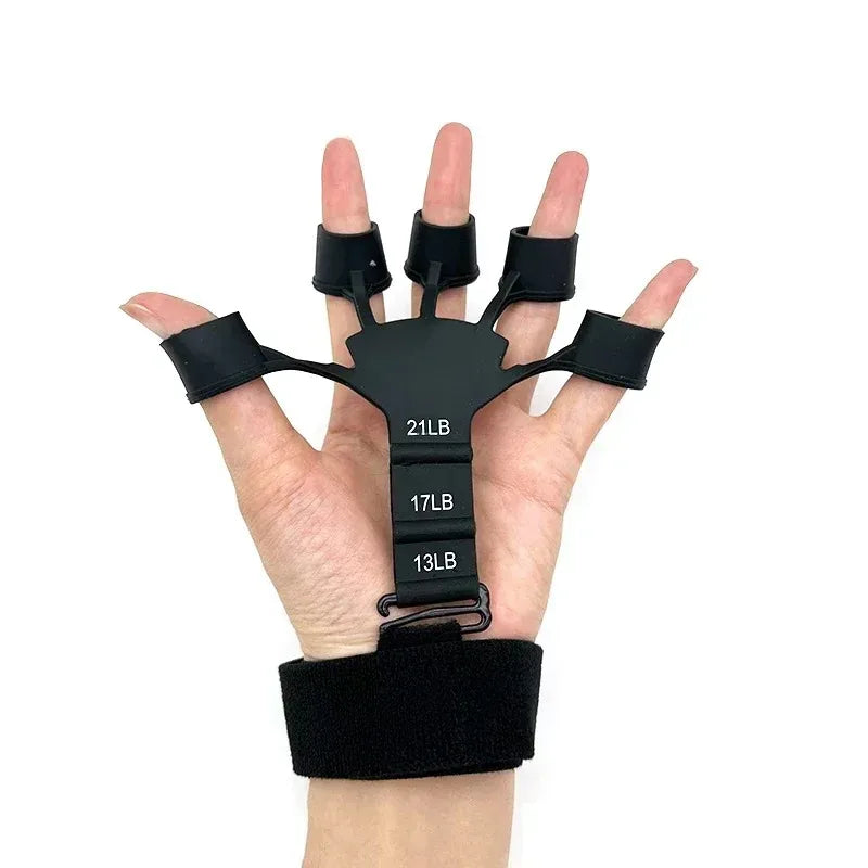 Finger Grip Hand Gripper Level 6 Resistance Restoring Physical Tools Patient Hand Strengthener Expander Guitar Finger Exerciser